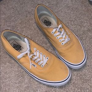 Classic Yellow vans